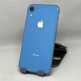 【SIMロックなし】MT0E2J/A iPhone XR 64GB ブルー UQ