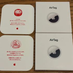 新品未開封 Apple AirTag だるまデザイン ヘビデザイン 2個セット