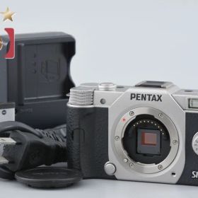 【中古】PENTAX ペンタックス Q10 シルバー ミラーレス一眼カメラ