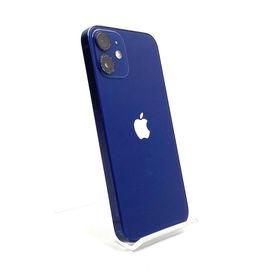 アップル(Apple)の【全額返金保証】【最速発送】Apple iPhone iPhone 12 mini 128GB ブルー Softbank 動作確認済(スマートフォン本体)