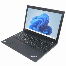 ノートパソコン lenovo ThinkPad L590 中古 2017年モデル Windows11 64bit テンキー 第8世代 Core i5 メモリ16GB 高速 SSD 無線LAN 15インチ A4サイズ 1752848