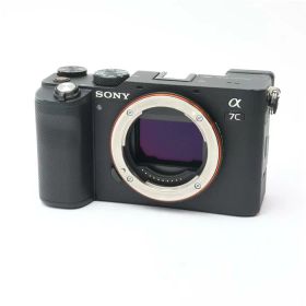 【中古】 《並品》 SONY α7C ボディ ILCE-7C ブラック【液晶モニターファインダーカバー底板前面外装カバーSDスロットコントロールホイールスイッチ遮光マスク部品交換/各部点検済】 [ デジタルカメラ ]
