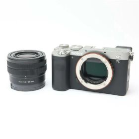 【中古】 《良品》 SONY α7C ズームレンズキット ILCE-7CL シルバー[ デジタルカメラ ]