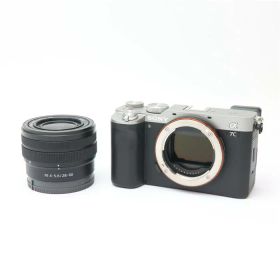 【中古】 《美品》 SONY α7C ズームレンズキット ILCE-7CL シルバー[ デジタルカメラ ]
