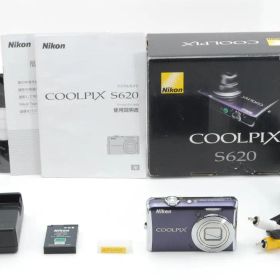 Nikon ニコン COOLPIX S620 デジタルカメラ パープル 元箱付
