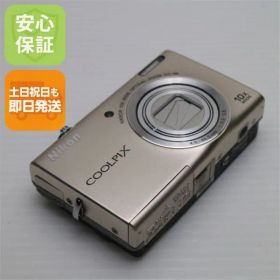 美品 COOLPIX S6200 プラチナシルバー 即日発送 デジカメ Nikon デジタルカメラ 本体 土日祝発送OK 02000