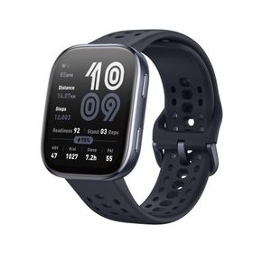 Amazfit Bip6 ブラック（SP170074-C01） 国内正規品 アマズフィット ビップ6 GPS搭載 AMOLED Zepp Flow搭載 着信通知 iPhone Android対応 スマートウォッチ