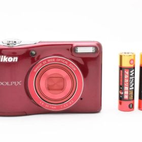 120 Nikon COOLPIX L30 レッド