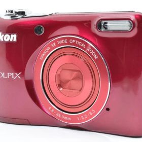 ニコン COOLPIX L30 コンパクトデジタルカメラ レッド Nikon