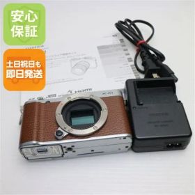 良品中古 FUJIFILM X-A1 ブラウン 即日発送 ミラーレス一眼 FUJIFILM 本体 土日祝発送OK 04000