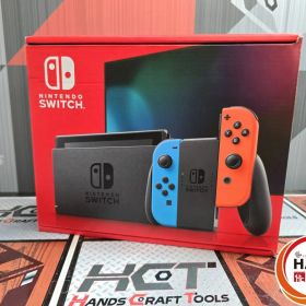 ▲【未使用品】Nintendo Switch Joy-Con(L) ネオンブルー/(R) ネオンレッド HAD-S-KABAH [ゲーム機本体] 【中古品】