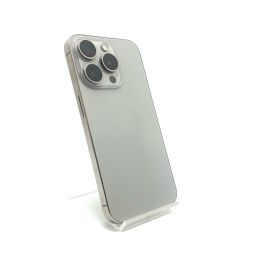 【全額返金保証】【最速発送】 iPhone 15 Pro 128GB ナチュラルチタニウム SIMフリー 美品 動作確認済 86%