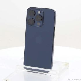 ソフマップ 〔中古品〕 iPhone15 Pro 128GB ブルーチタニウム MTUA3J／A SIMフリー【297】