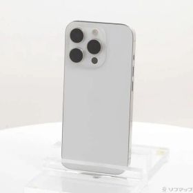 ソフマップ 〔中古品〕 iPhone15 Pro 256GB ホワイトチタニウム MTUD3J／A SIMフリー【352】