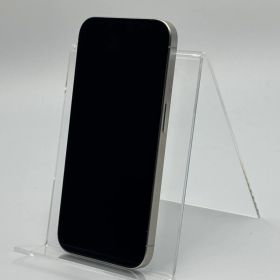 【中古B】iPhone 15 Pro 256GB ホワイトチタニウム バッテリー【80%】 【ネットワーク利用制限△】