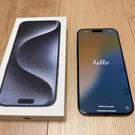 ★ iPhone 15 Pro Max 512G SIMフリー 美品 個人 ★