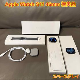 アップルウォッチ(Apple Watch)のApple Watch Series 11 46mmスペースグレイアルミニウム(腕時計(デジタル))