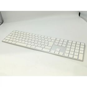 【中古】Apple Magic Keyboard（2017/テンキー付き/A1843） - 日本語（JIS） シルバー MQ052J/A【浜松駅前】保証期間1週間