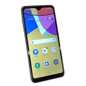 中古 samsung Galaxy A21 64GB ブラック SCV49 au