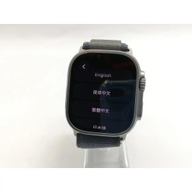【中古】Apple Apple Watch Ultra2 49mm Cellular チタニウムケース/ブルーアルパインループ(M) MREP3J/A【福岡筑紫】保証期間1ヶ月【ランクA】