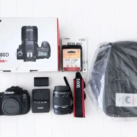 【五輪記念品＆金スト付】EOS80D EF-S18-55IS STMレンズキット