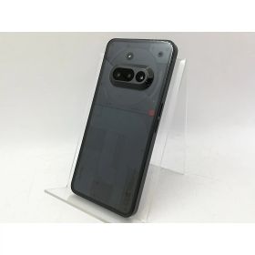 【中古】NOTHING 国内版 【SIMフリー】 Nothing Phone (3a) ブラック 8GB 128GB【大宮東口】保証期間1ヶ月【ランクC】