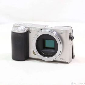 ソフマップ 〔中古品〕 α6000 ボディ シルバー ILCE-6000【348】