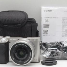 ★良品★ソニー SONY α6000 / E 16-50mm F3.5-5.6 OSS ミラーレス #9325@d RO3502