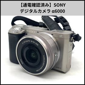 【通電確認済み】SONY デジタルカメラ α6000