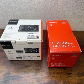 SONY α6000 E 55-210mm F4.5-6.3 OSS 2個セット