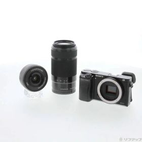 ソフマップ 〔中古品〕 α6000 ILCE-6000Y ブラック ダブルズームレンズキット【348】
