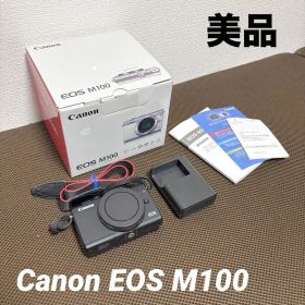 【美品】Canon キヤノン EOS M100 ボディ ブラック