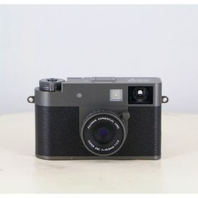 フジフイルム(富士フイルム)の【中古】(フジフイルム) FUJIFILM X-Half (X-HF1) CS チャコールシルバー(コンパクトデジタルカメラ)
