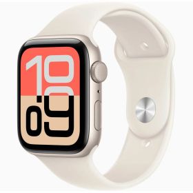 Apple Watch SE 3 GPSモデル 44mm MEHJ4J/A [スターライトスポーツバンド M/L]/Apple