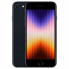 iPhone SE (第3世代) 64GB (Softbank/ミッドナイト) [MMYC3J/A]（SIMロック解除済） 携帯電話