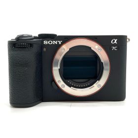 【全額返金保証】【最速発送】Sony デジタル一眼 α7C II ILCE-7CM2 ボディ [ブラック] 美品 動作確認済