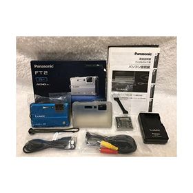 パナソニック デジタルカメラ ルミックス スプラッシュブルー DMC-FT2-A