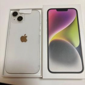 iPhone14 ホワイト 本体 128Gb SIMフリー バッテリー89%