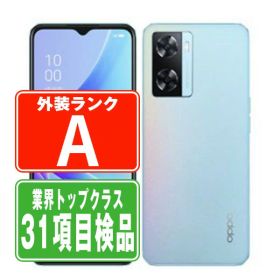【中古】 OPPO A77 ブルー Aランク SIMフリー 本体 スマホ 【あす楽】 【保証あり】 【送料無料】 a77fbl8mtm