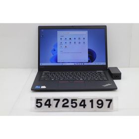 ノートパソコン Lenovo ThinkPad L13 Gen2 Core i5 1135G7 2.4GHz/8GB/256GB(SSD)/13.3W/FWXGA(1366x768)/Win11 トラックポイント不良