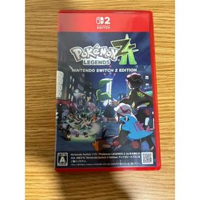 ニンテンドースイッチ(Nintendo Switch)のポケモンZA switch2 edition シリアルコード未使用(家庭用ゲームソフト)