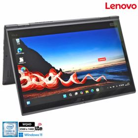 LTE 2-in-1 WQHD液晶 Lenovo ThinkPad X1 Yoga 3rd Core i5 8250U メモリ8G m.2SSD256G Webカメラ Wi-Fi Windows11【中古】