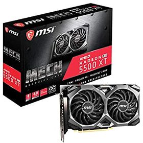 【中古】MSI RADEON RX 5500 XT MECH 8G OC グラフィックスボード VD7156