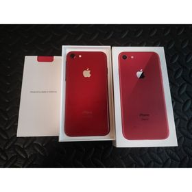 iPhone 8 (PRODUCT)RED 64GB SIMフリー 背面キズあり(スマートフォン本体)