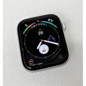 中古 Apple Watch Series4 GPS 44mm シルバーアルミニウムケース バンド無し MU6C2J/A Model:A1978
