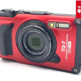 【中古】 【新品同様】 OM SYSTEM Tough TG-7 RED レッド
