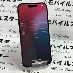 「モバイルスター」美品 おまけ付き！バッテリー85％ iPhone15 Pro 256GB 黒