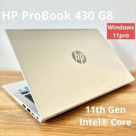 HP ProBook 430 G8 11世代 i3 SSD Win11ノートPC