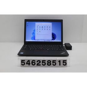 ノートパソコン Lenovo ThinkPad L380 Core i3 8130U 2.2GHz/8GB/256GB(SSD)/13.3W/FWXGA(1366x768)/Win11