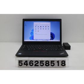ノートパソコン Lenovo ThinkPad L380 Core i3 8130U 2.2GHz/8GB/256GB(SSD)/13.3W/FWXGA(1366x768)/Win11